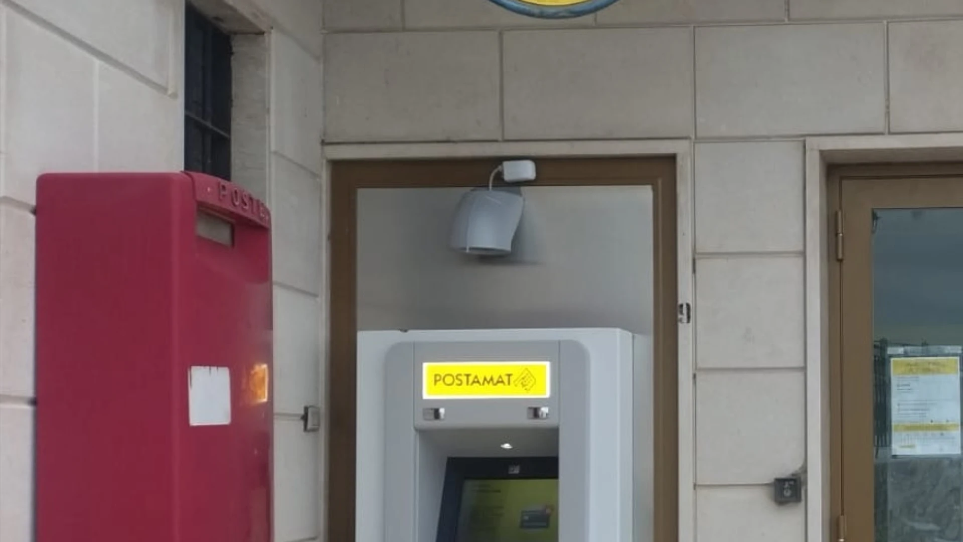 Sant’Angelo Limosano: installato ATM Postamat di nuova generazione.